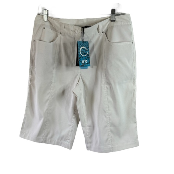 NWT Nivo golf bermuda white shorts - Picture 1 of 6